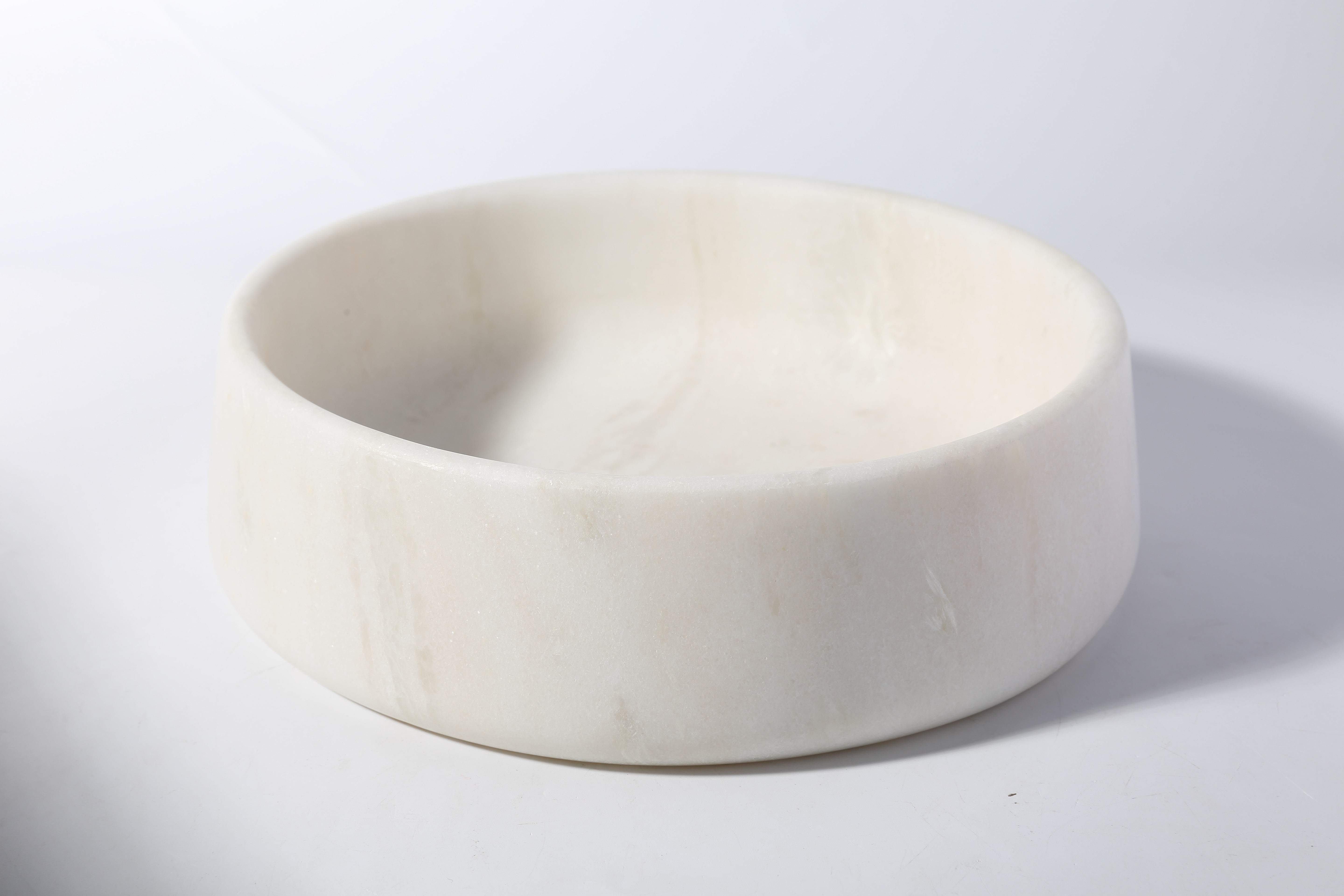 Koville Natural Marble Pet Bowl,9.36 inch-Namib Fantasy