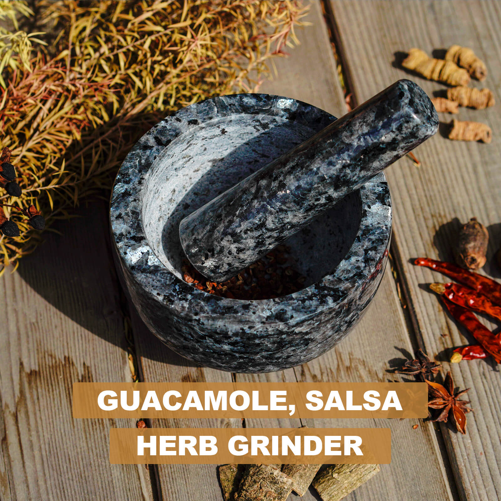 Koville-Granite-Mortar-_-Pestle-Set-Blue-Pearl-Grinder-Bowl