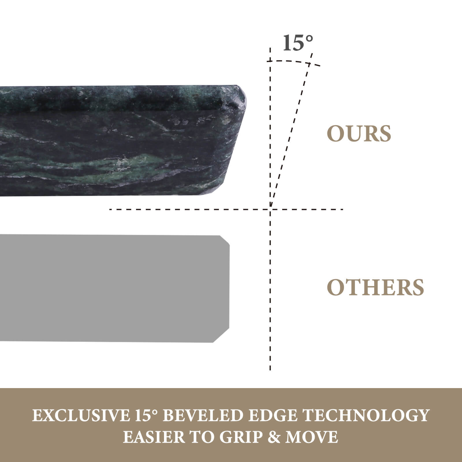 Koville-Luxury-Marble-Cutting-Board-16x12in-Indian-Green-Marble-Slab