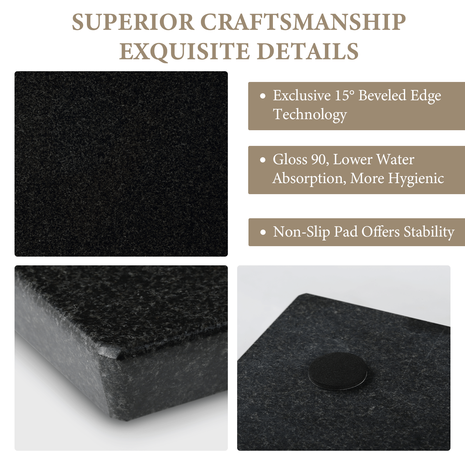 Koville-Luxury-Marble-Cutting-Board-16x12in-Zimbabwe-Black-Marble-Slab