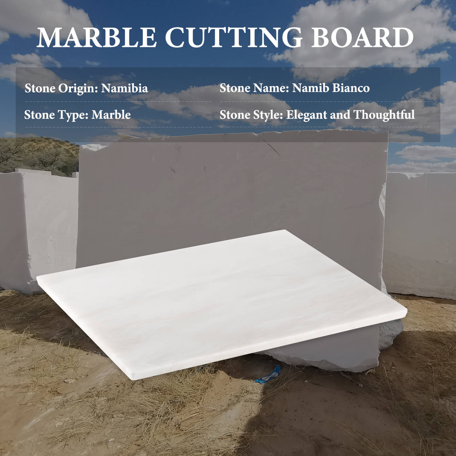 Koville-Luxury-Marble-Cutting-Board-16x20in-Namib-Bianco-Marble-Slab