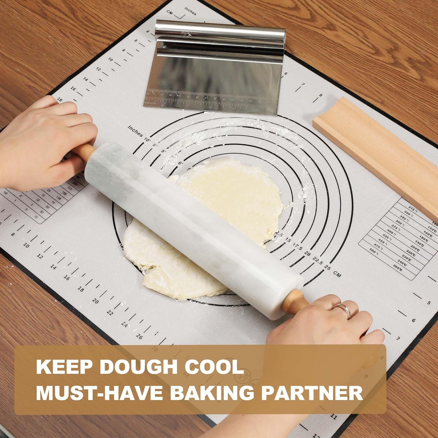 Koville-Luxury-Marble-Rolling-Pin-with-MatScraper-Namib-Fantasy