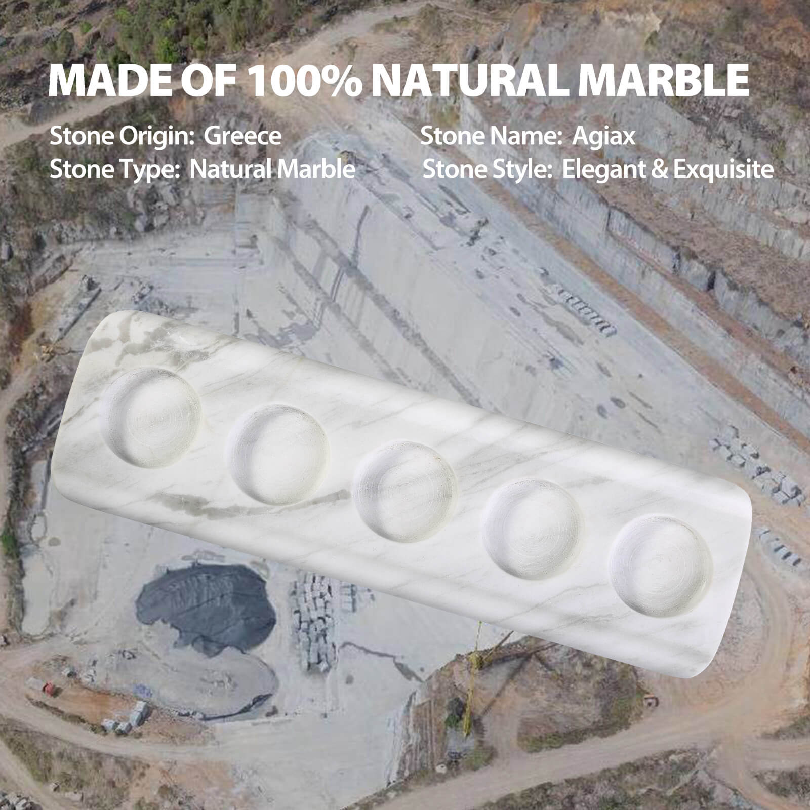 Koville-Natural-Marble-5-Holes-Tealight-Candle-Holder-Agiax