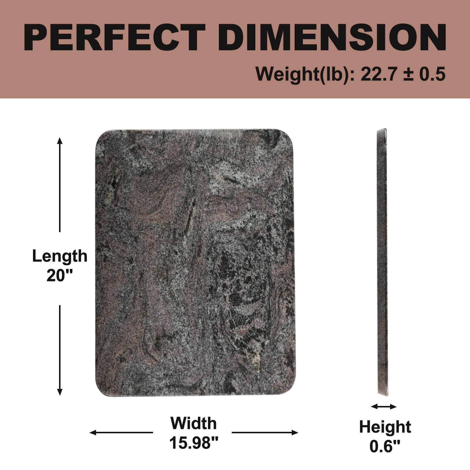 Koville-Nature-Granite-Cutting-Board-20x16in-Paradiso-Pastry-Board