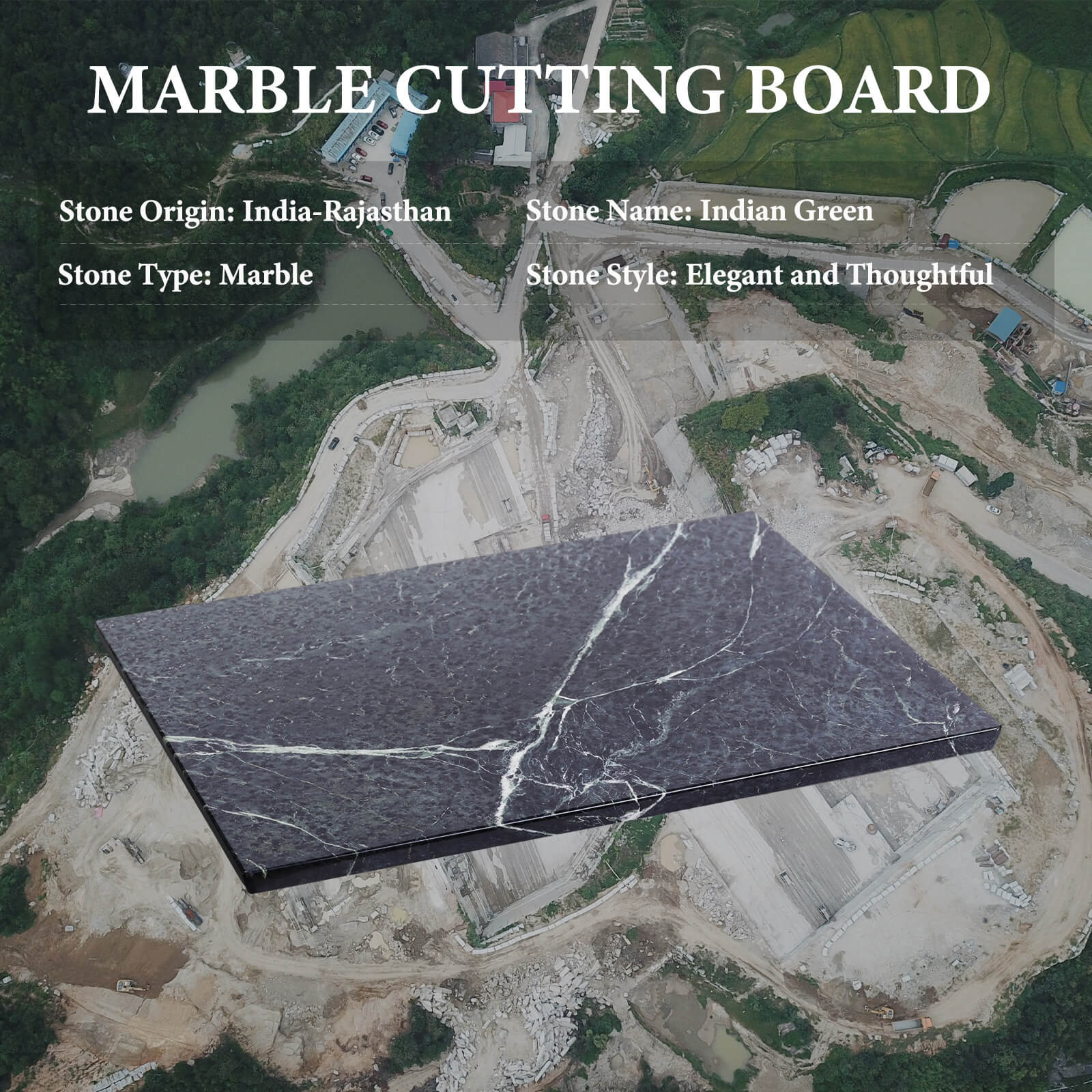 Koville-Nature-Marble-Cutting-Board-20x16in-Indian-Green-Marble-Slab