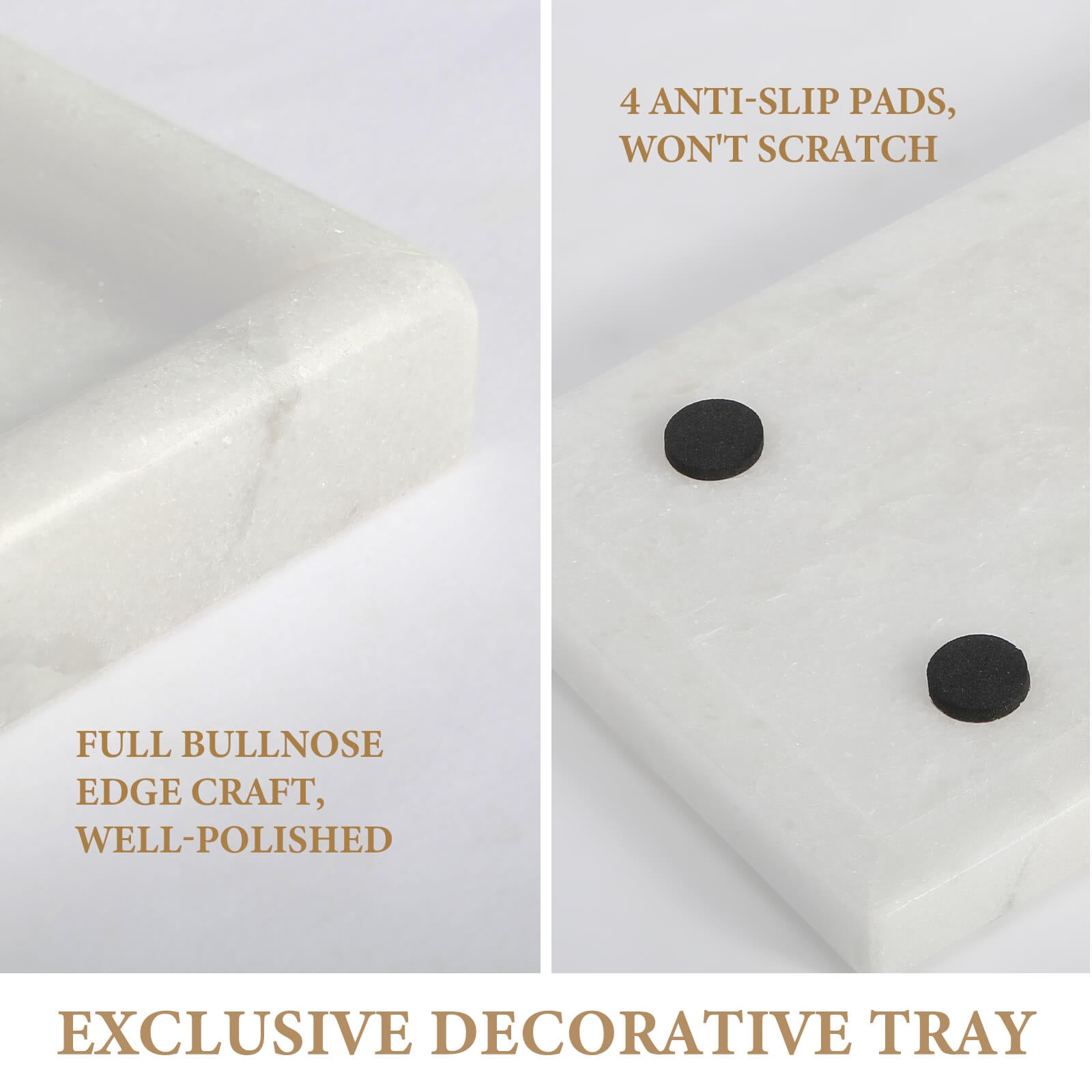 Koville-Rectangular-Marble-Tray-Namib-Fantasy-10x5-Decor-for-Bathroom