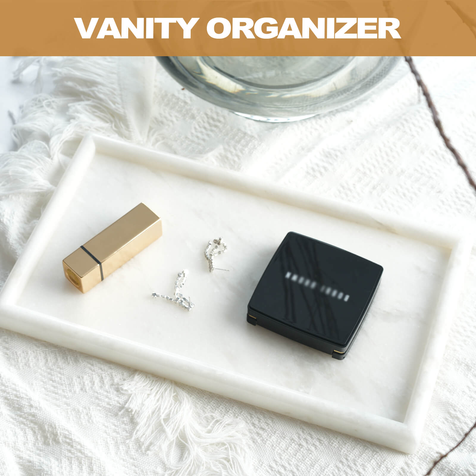 Koville-Rectangular-Marble-Tray-Namib-Fantasy-12x8-Decor-for-Bathroom