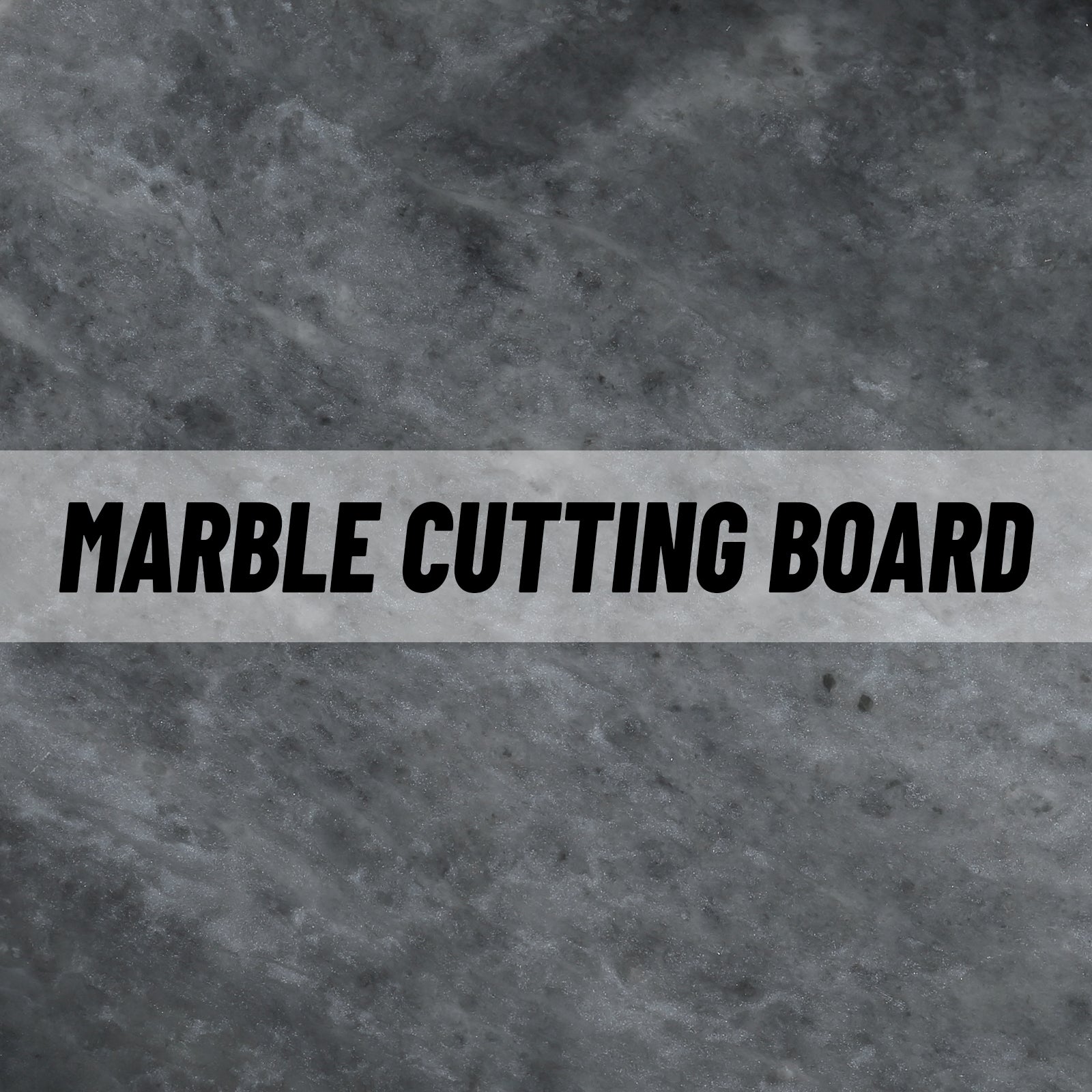 Round Pastry Board - Marble (Rhino Grey)