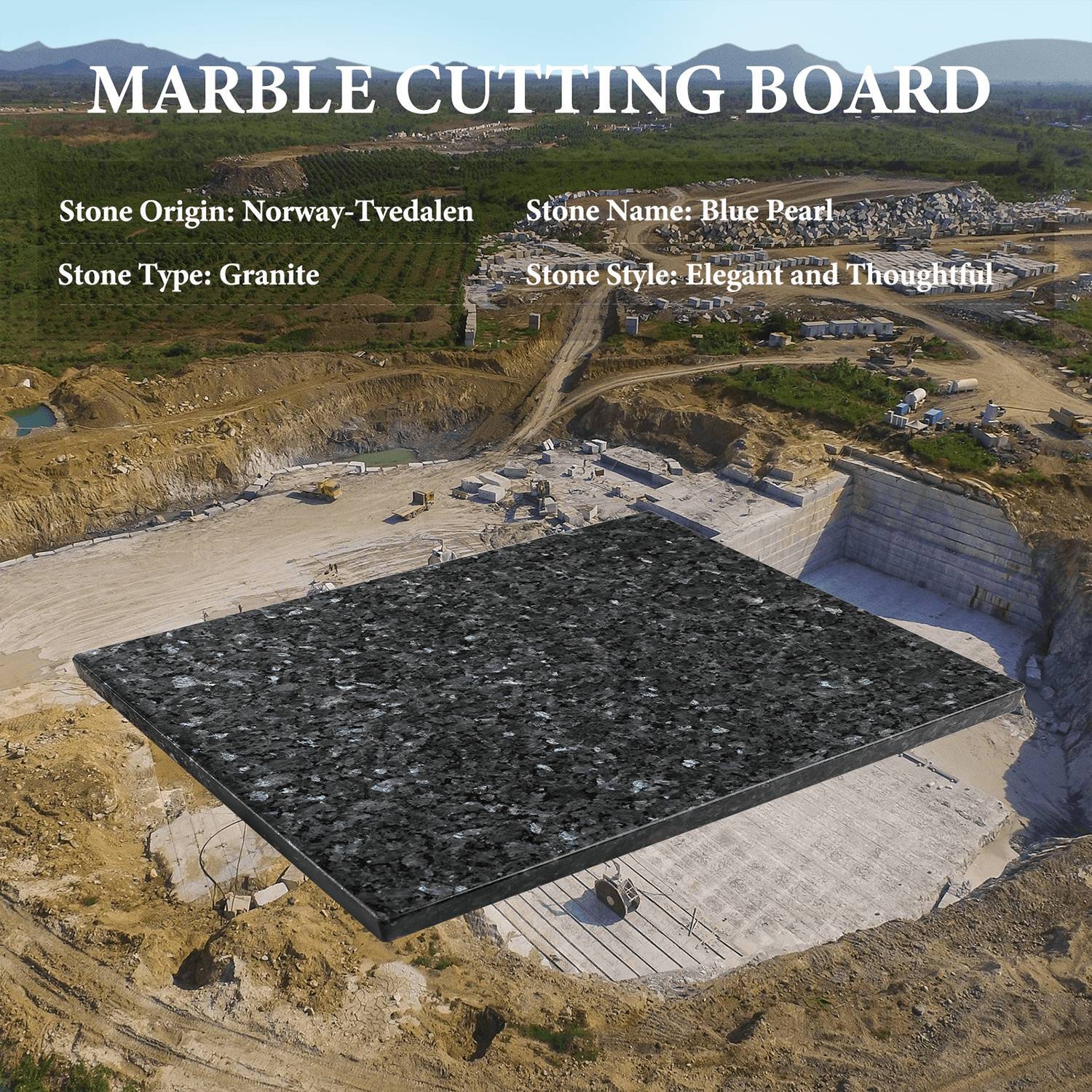 Koville-Luxury-Marble-Cutting-Board-16x12in-Blue-Pearl-Marble-Slab