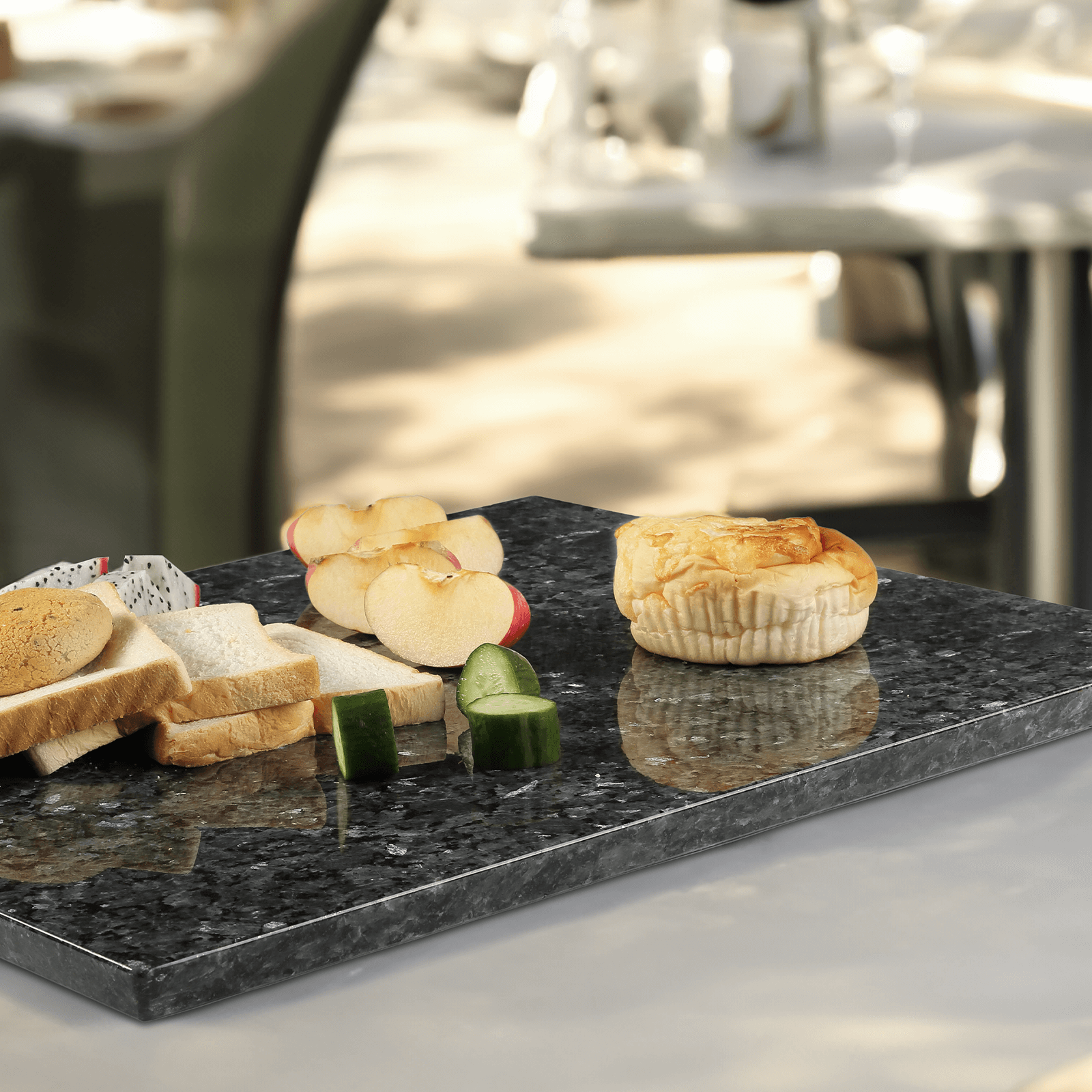Koville-Luxury-Marble-Cutting-Board-16x12in-Blue-Pearl-Marble-Slab