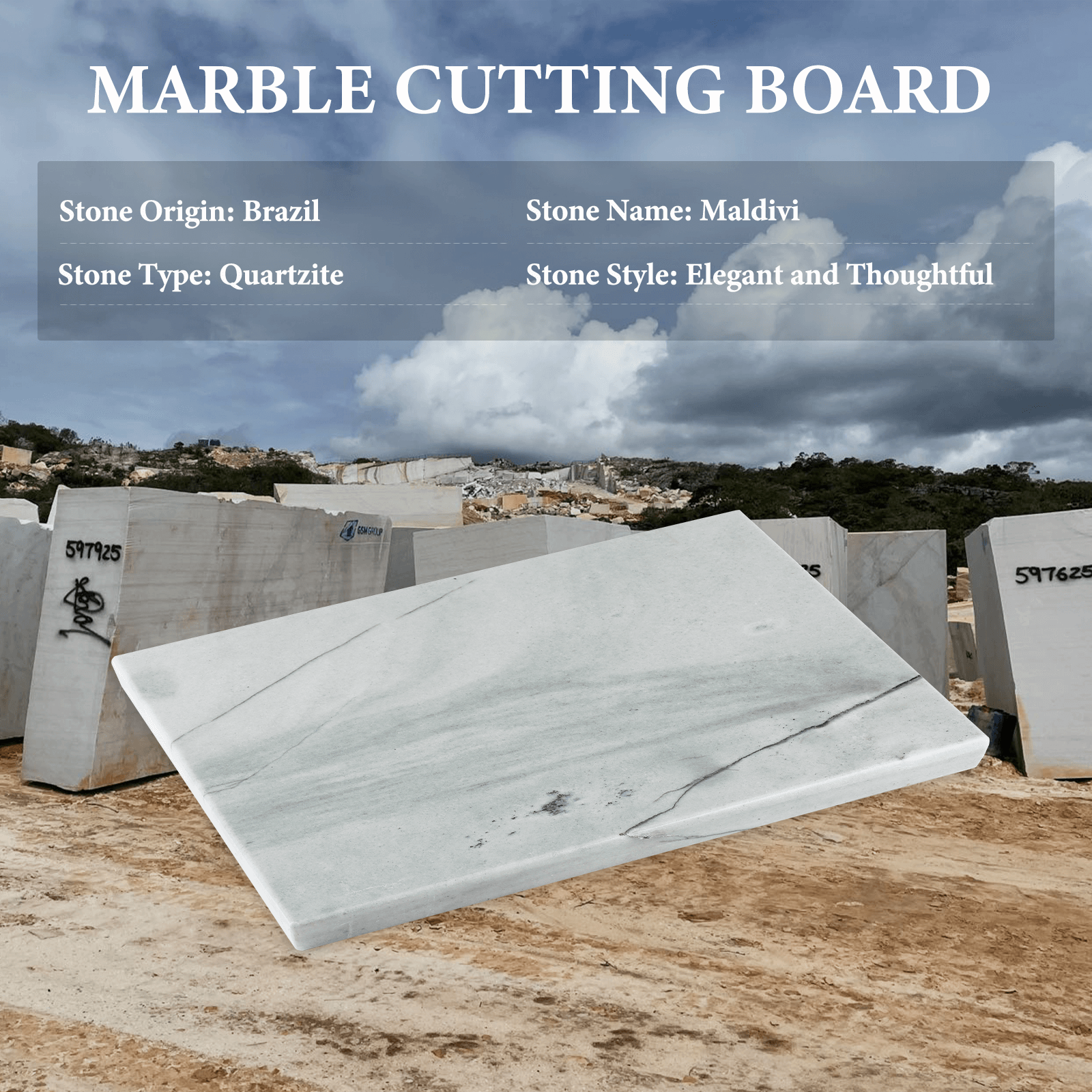 Koville-Luxury-Marble-Cutting-Board-16x12in-Brazilian-Maldivi-Marble-Slab