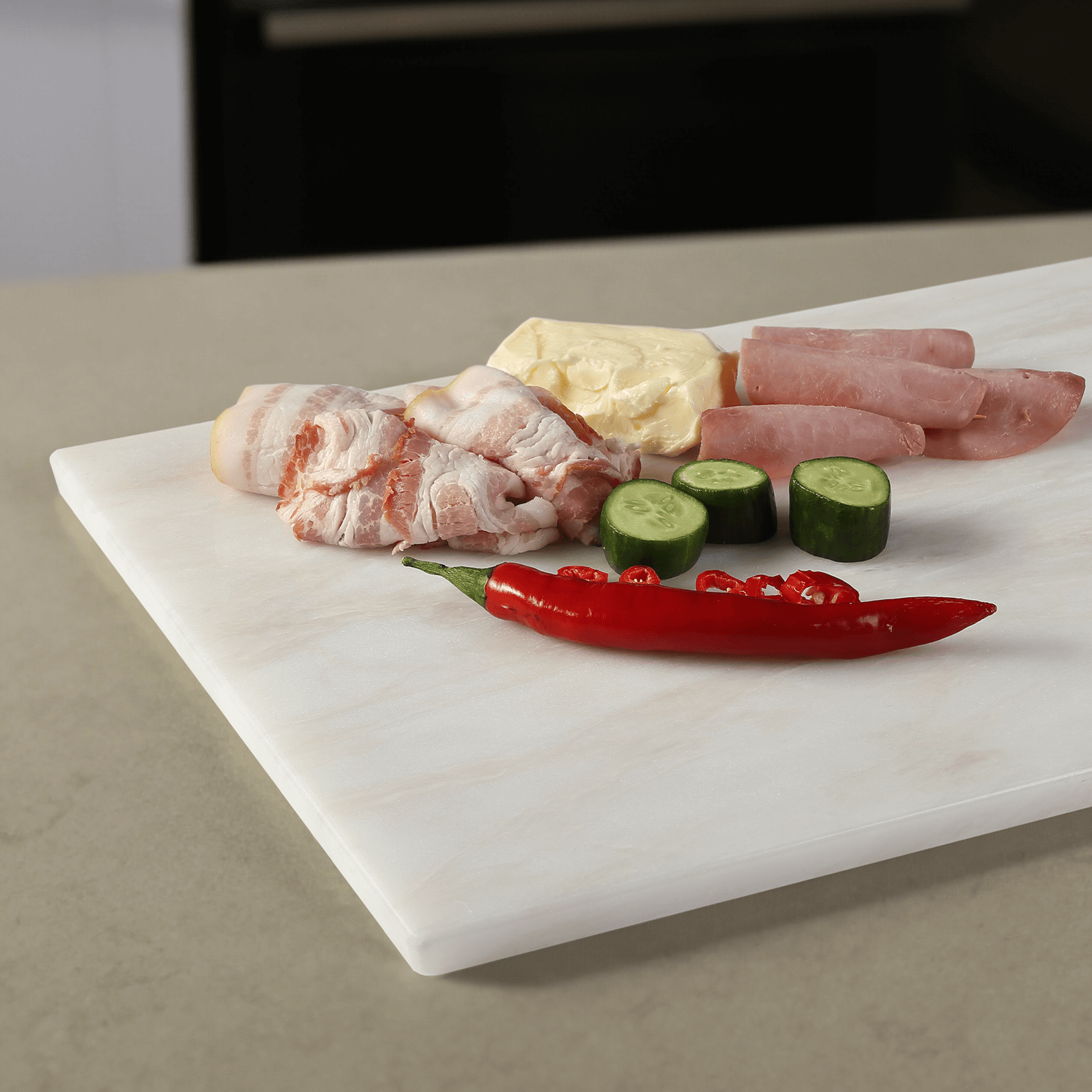 Koville-Luxury-Marble-Cutting-Board-16x12in-Namib-Bianco-Marble-Slab