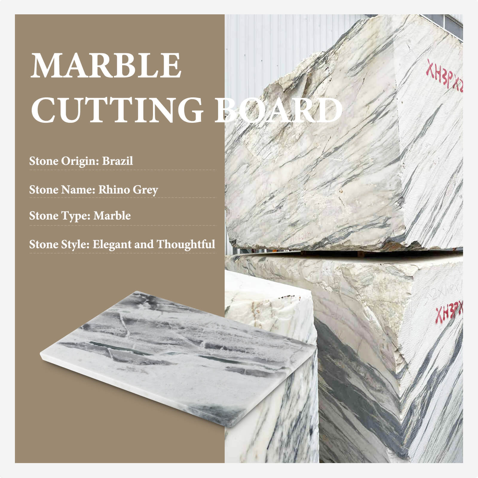 Koville-Nature-Marble-Cutting-Board-16x12in-Rhino-Grey-Pastry-Board