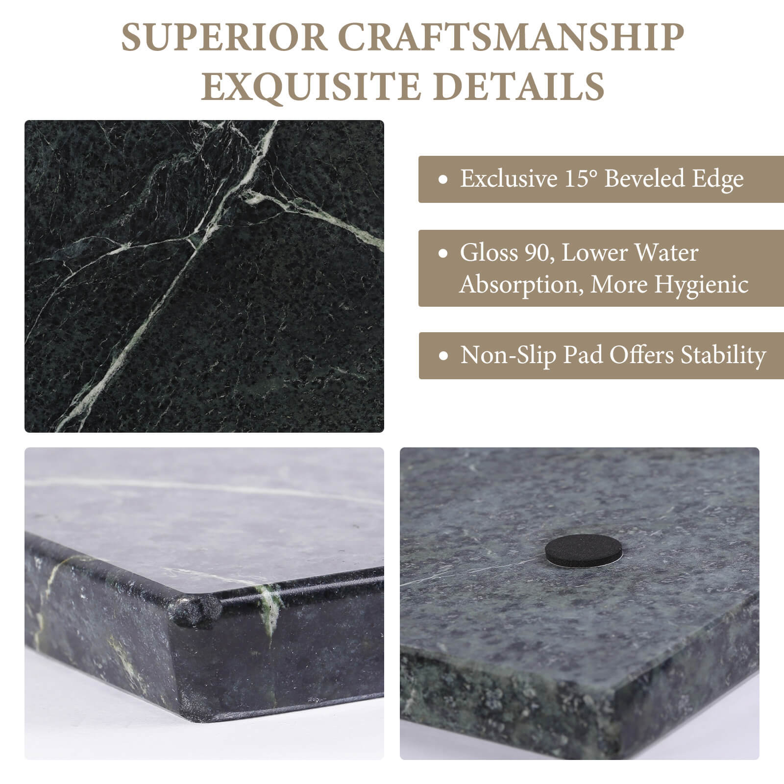 Koville-Nature-Marble-Cutting-Board-20x16in-Indian-Green-Marble-Slab